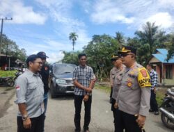 Pastikan Situasi Kondusif, Kapolres Tinjau Lokasi PSU