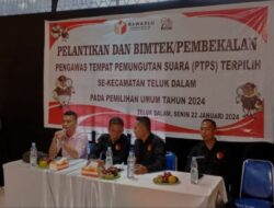 Bawaslu Kabupaten Asahan Pastikan Anggota PTPS Siap Melaksanakan Tugas Usai Resmi Di Lantik