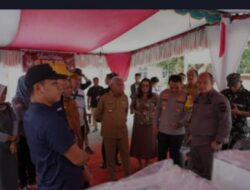 Bupati Bersama Forkopimda Asahan Tinjau Pendistribusian Logistik Pemilu 2024