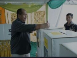 Wakil Bupati Asahan Lakukan Pencoblosan dalam Pemilu 2024