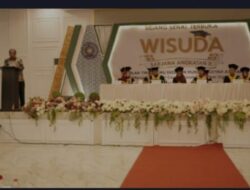 Wakil Bupati Asahan Ikuti Prosesi Sidang Senat Terbuka Wisuda Sarjana Angkatan X STIE MA