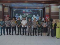 Wakil Bupati Asahan Ucapkan Selamat HUT Ke 68 Kodim 0208 Asahan Mewakili Bupati
