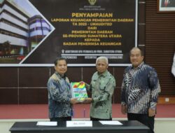 Bupati Asahan Serahkan Laporan Keuangan Pemerintah Daerah Unaudited T.A 2023