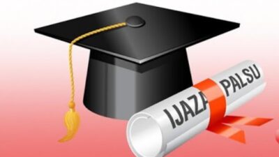 Ilustrasi ijazah palsu