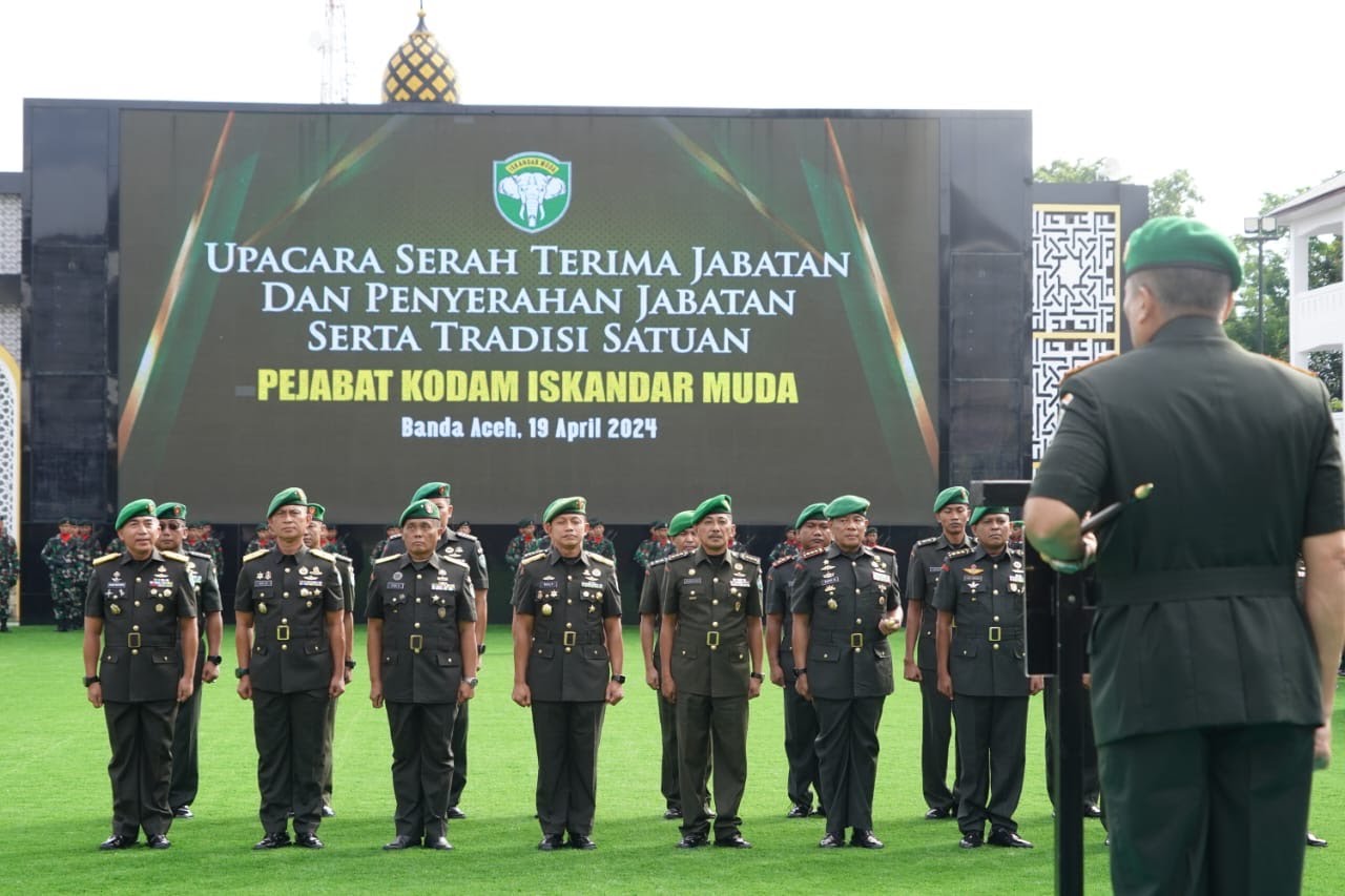 Brigjen TNI Ayi Supriatna Resmi Jabat Kasdam Iskandar Muda 1 brigjen-tni-ayi-supriatna