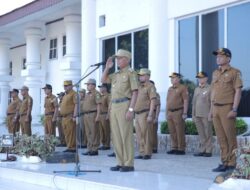 Bupati Asahan Pimpin Apel Gabungan Bulan April 2024