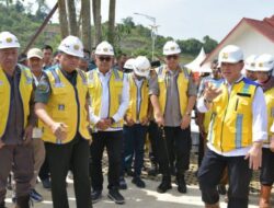 Pj Gubernur Bersama Forkopimda Tinjau Pembangunan Bendungan Keureuto Aceh Utara
