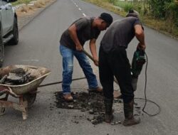 Jalan Utama Buloh Blang Ara Kembali Rusak, Kabid PUPR: Jalan Mulai Diperbaiki