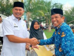 Pj Bupati Ambil Sumpah dan Serahkan SK 305 Pegawai PPPK Aceh Utara