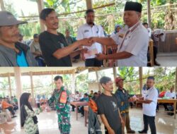 Pekon Rigis Jaya Bagikan BLT DD Tahap Pertama Kepada 49 KPM