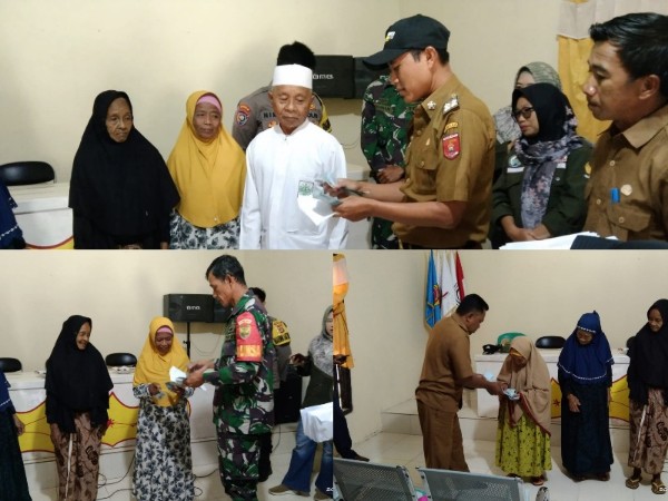 Pekon Semarang Jaya Bagikan BLT DD Tahap Pertama Kepada 25 KPM 1 Semarang