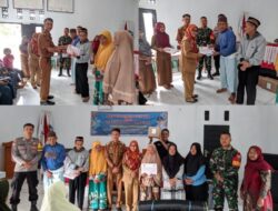 Pemdes Muara Baru Bagikan BLT-DD Bulan Mei, Ini Harapan Pj Peratin