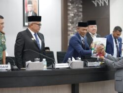 Dalam Rapat Paripurna, DPRA Tetapkan Empat Raqan Inisiatif Tahun 2024