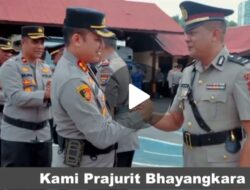 Pada Hari Bhayangkara Ke-78, Kapolres Sabang Dapat Hadiah Lagu dari Danlanud