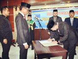 Delapan Pejabat Pratama Eselon II Langsa Dilantik