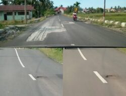 Proyek Jalan Kutamakmur oleh PT Jasa Kubina Cemerlang Diduga Tak Sesuai Standar