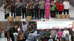 Bakti Kesehatan Hari Bhayangkara Ke-78, Pangdam IM Bersama Kapolda Aceh Ikuti Zoom Meeting 6 Pangdam