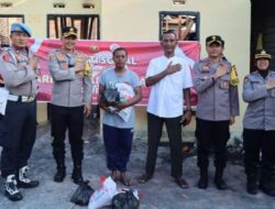 Sembari Serahkan Bansos, Kapolres Langsa Tinjau Bantuan Rumah Polri