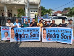 Kecamatan Cilegon Deklarasi Andra Soni Gubernur Banten