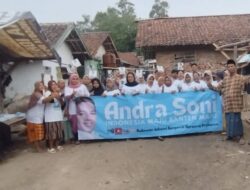 Warga Kecamatan Kalanganyar Dukung Andra Soni Gubernur Banten