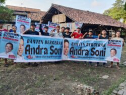 Milenial Deklarasi Andra – Dimyati di Kecamatan Cibeber Kota Serang