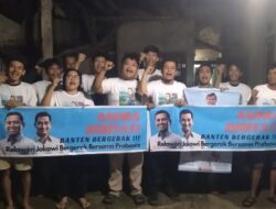 Warga Rangkasbitung Teriakan Andra – Dimyati Untuk Banten Maju