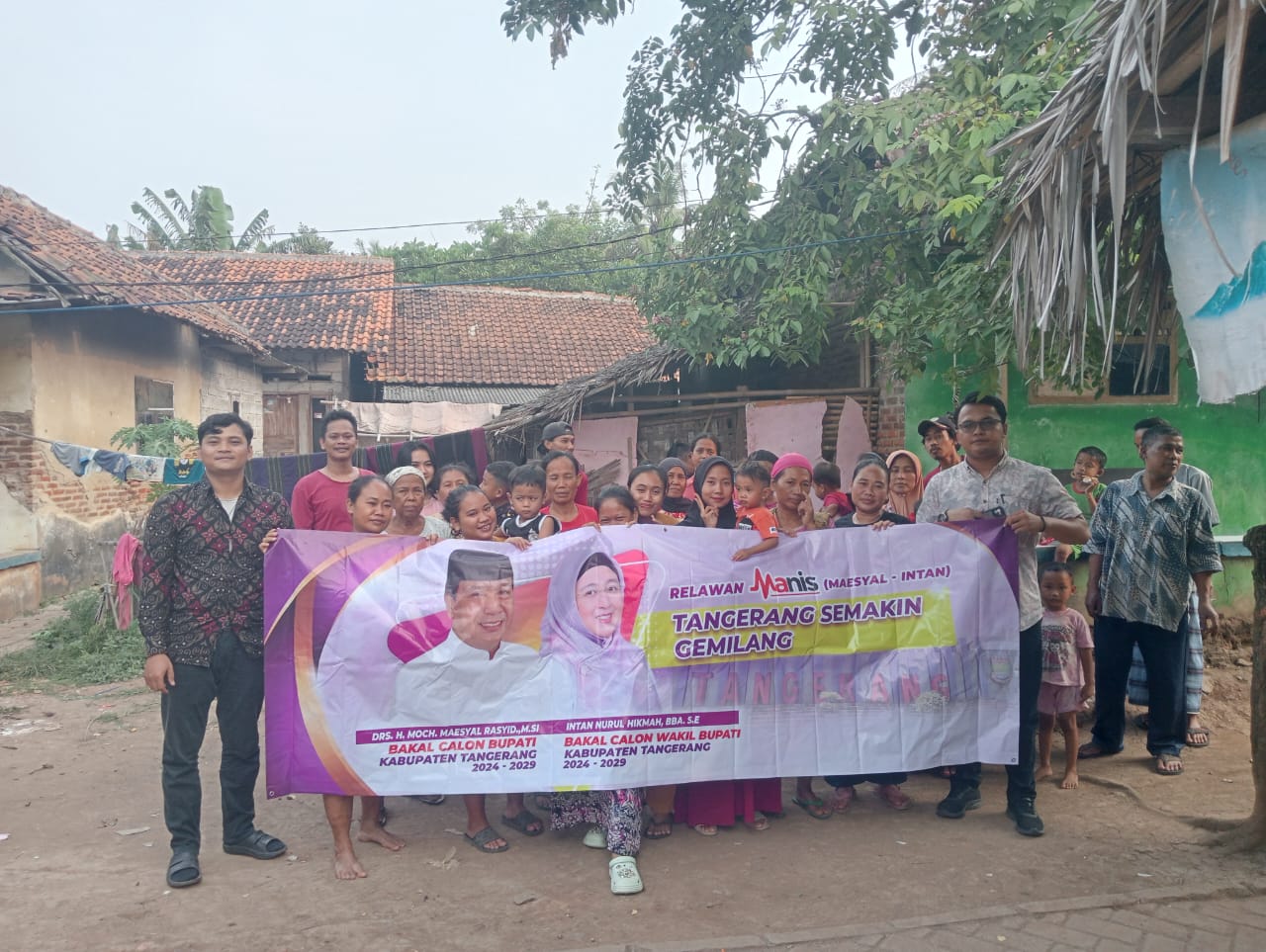 Pendukung Airin Deklarasikan Maesyal - Intan di Kresek 1 IMG 20240725 WA0322