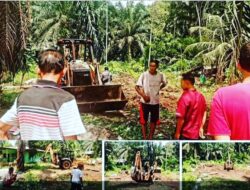 Bantu Pembangunan Mushala, Warga: Terima Kasih PT. Timbang Langsa