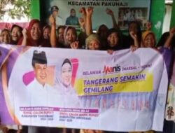 Pendukung Airin Deklarasikan Maesyal – Intan di Pakuhaji