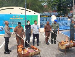 Bea Cukai Musnahkan 2 Kapal dan Barang Ilegal Senilai Ratusan Juta