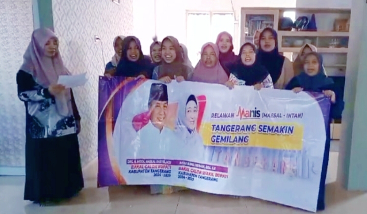 Didukung Jokowi dan Prabowo, Guru PAUD di Pasar Kemis Deklarasi Maesyal-Intan 1 IMG 20240727 201121