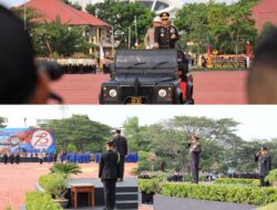 Upacara HUT Ke-78 Bhayangkara di Polda Aceh berlangsung Khidmat