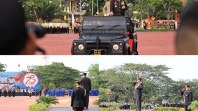 Upacara HUT Ke-78 Bhayangkara di Polda Aceh berlangsung Khidmat 1 Polda Aceh