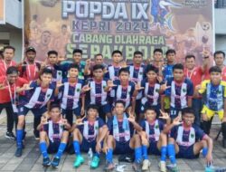 Tim Sepakbola Lingga Melaju ke Semifinal POPDA IX Kepri
