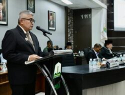 Pj Gubernur Menanggapi Pendapat Badan Anggaran DPR Aceh tentang Pertanggungjawaban APBA 2023