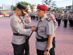 Polres Langsa Gelar Sertijab Kasat Reskrim