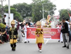 SD Negeri 11 Langsa dan SMP Muhammadiyah Raih Juara 1 Karnaval HUT RI