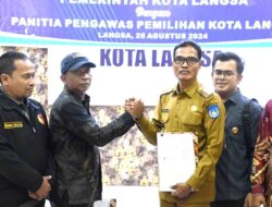 Tandatangan NPHD Pilkada, Panwaslih: Pemko Langsa dan DPRK Bantu Anggaran Jika Kurang