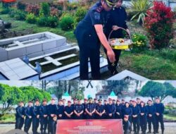 Rutan Kelas IIB Kabanjahe Gelar Upacara Ziarah dan Tabur Bunga di Makam Pahlawan