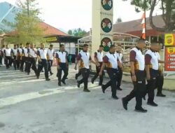 Personel Polres Bener Meriah Tingkatkan Kebugaran Fisik