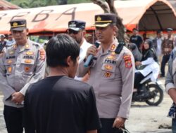 Kapolres Aceh Tengah Salurkan Bantuan Untuk Korban Kebakaran