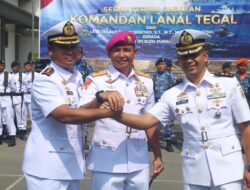 Letkol Laut (P) Rizki Purnama Putra Jabat Danlanal Tegal