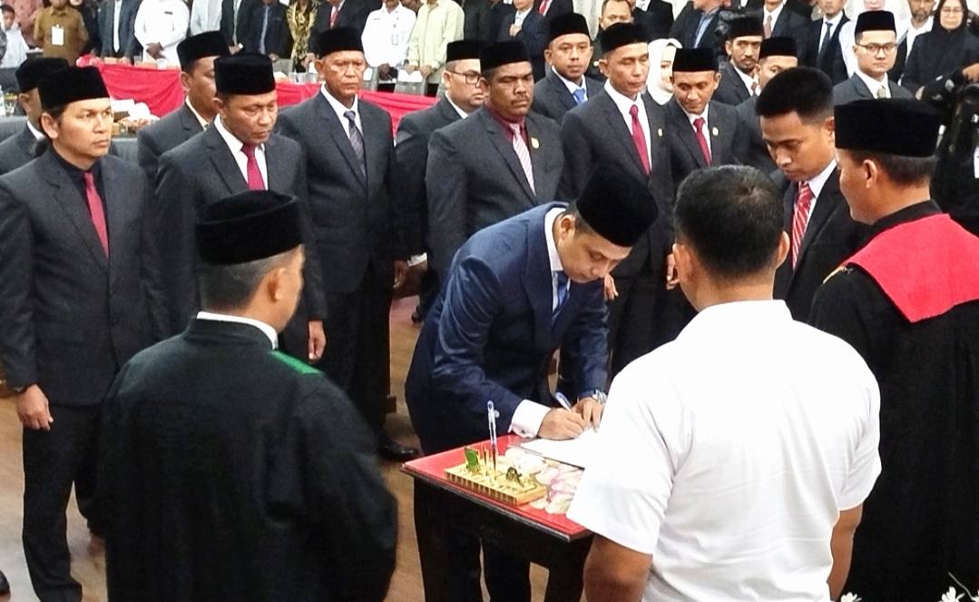 25 Anggota DPR Kota Langsa Periode 2024-2029 Dilantik 2 IMG 20240902 155110
