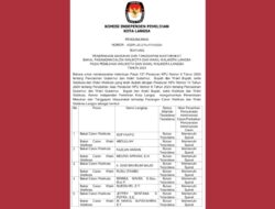 KIP Kota Langsa Umumkan Penerimaan Masukan dan Tanggapan Masyarakat Atas Pasangan Bacalon Walikota