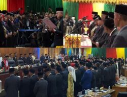 Resmi Dilantik, 76 Dari 81 Anggota DPR Aceh Periode 2024-2029