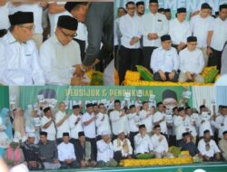 Ribuan Pendukung Hadiri Peusijuek, Paslon Musannif-Sanusi: Komitmen untuk Membangun Aceh Besar