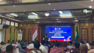 Coffee Morning dengan Wartawan, Pj Gubernur: Kami Butuh Dukungan dan Kritik Konstruktif dari Media 1 Pj