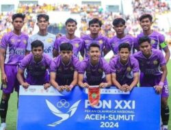 Aceh Raih Medali Perunggu Cabor Sepakbola Putra PON XXI Aceh-Sumut 2024