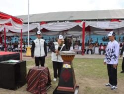 Kirab Obor PON XXI Aceh-Sumut di Karo Berlangsung Sukses dan Meriah