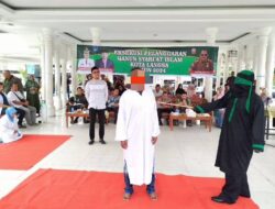 Langgar Syariat Islam, Sepasang Warga Langsa Dihukum Puluhan Cambuk
